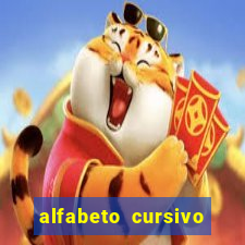 alfabeto cursivo pontilhado para imprimir pdf